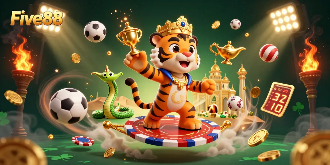 Experience thrilling gameplay with Five88 in a vibrant casino atmosphere featuring dynamic elements.
