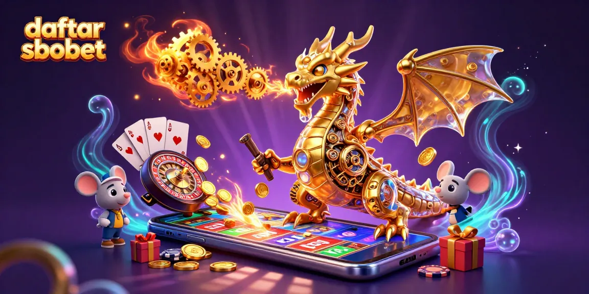 Engage in thrilling bets with daftar sbobet through a dynamic scene filled with game action and excitement