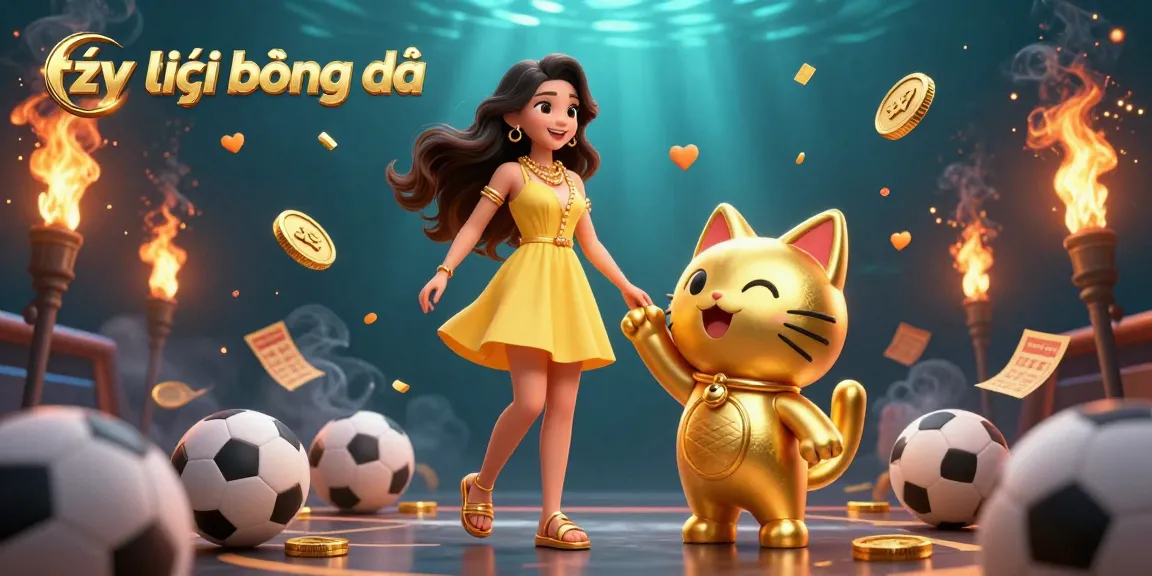 Experience the latest tỷ lệ bóng đá with vibrant sports betting elements and engaging graphics.
