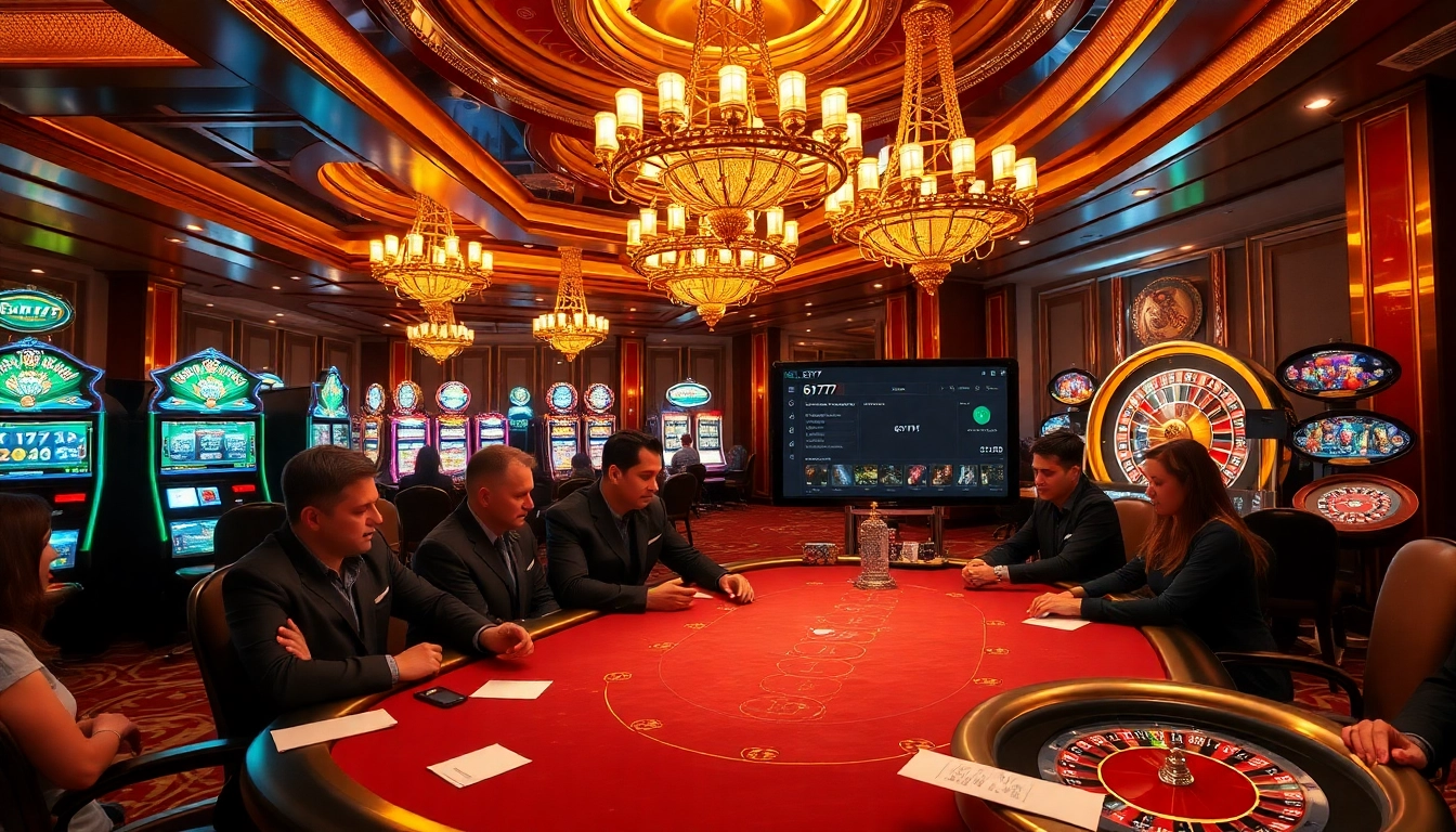 Experience thrilling gambling at 6L777 with exciting poker games and vibrant slots.