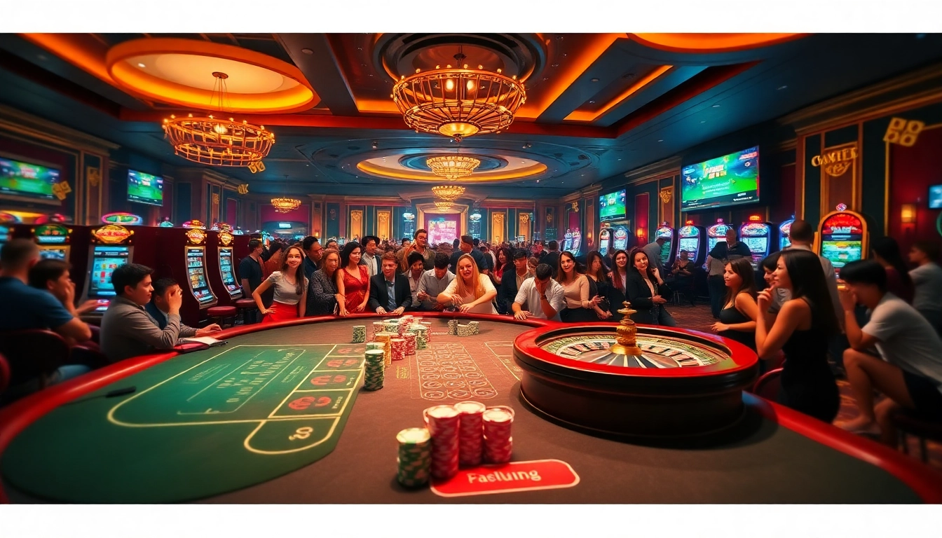 Experience the excitement of winning at https://go8.chat/ with vibrant casino games and festive atmosphere.