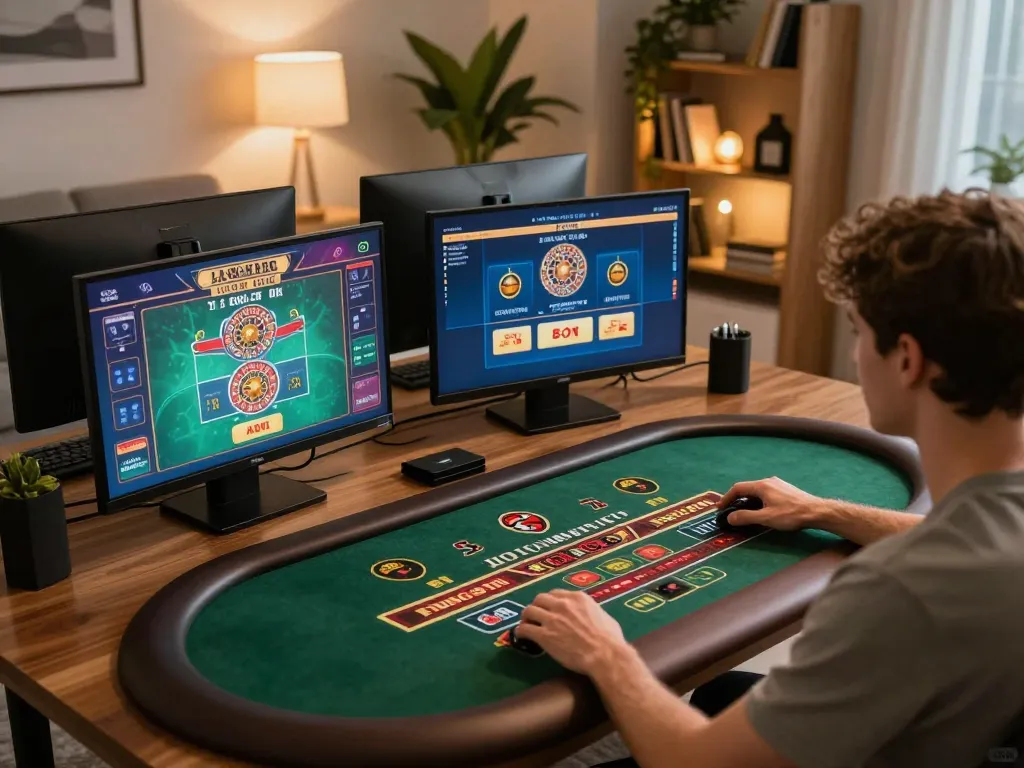 PUB88 live dealer gaming setup focusing on immersive online casino experience.