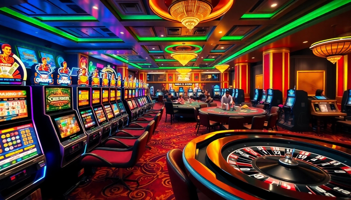Engaging slot machines and poker tables at https://nohudoithuong.life/ casino providing thrilling gaming experiences.