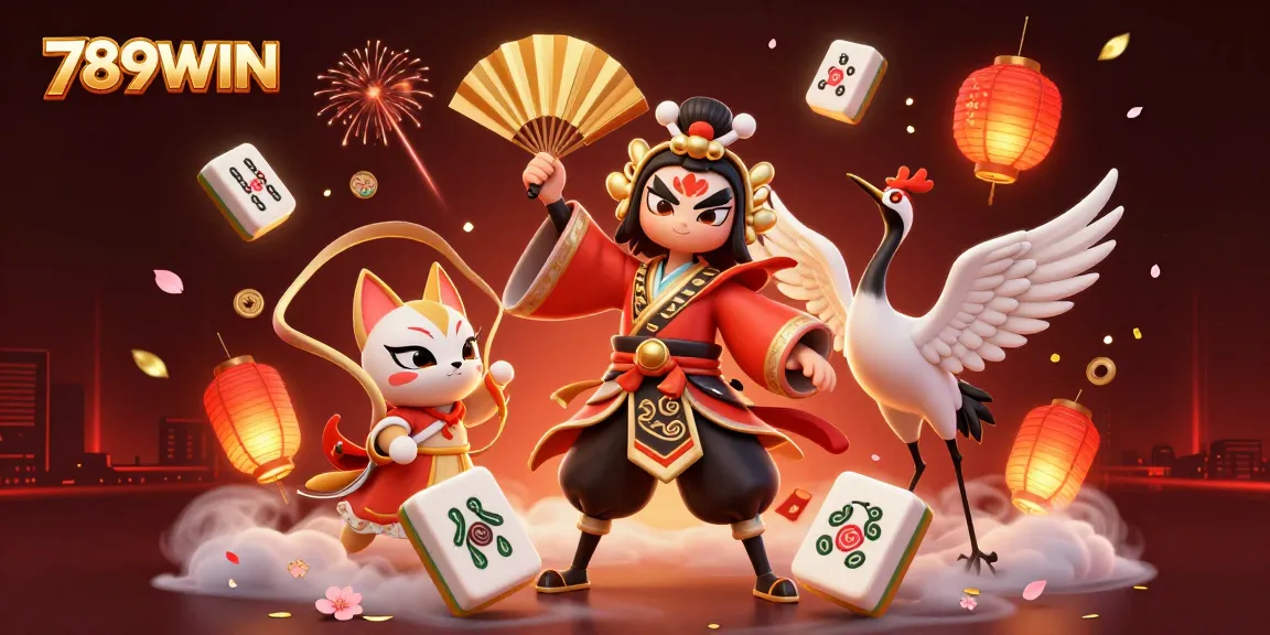 Engage in vibrant gameplay with 789WIN, featuring traditional characters and festive elements.