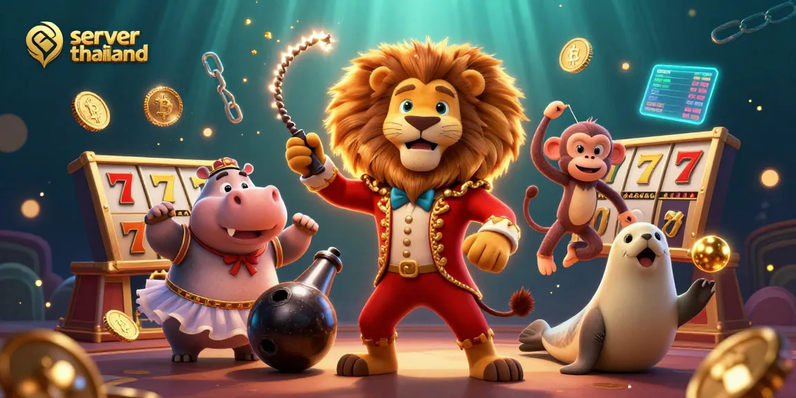 Experience thrilling slot games at server thailand with vibrant characters and crypto coins
