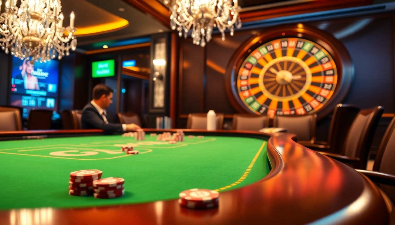 Experience the thrill of Sunwin at an elegant poker table, capturing the adrenaline and excitement of gambling.