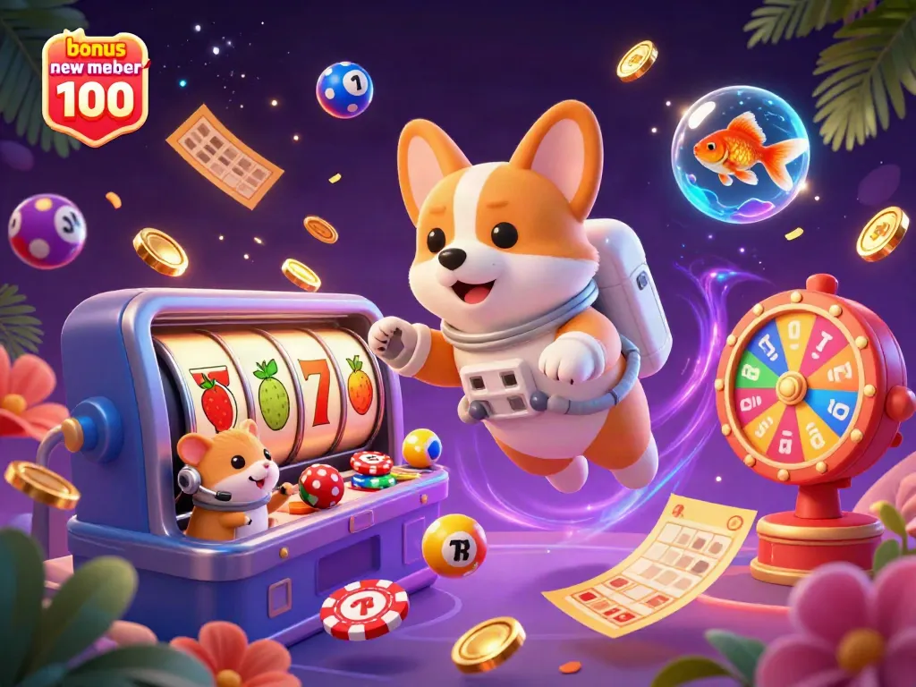 Experience the thrill of winning with bonus new member 100 and dynamic slot action!