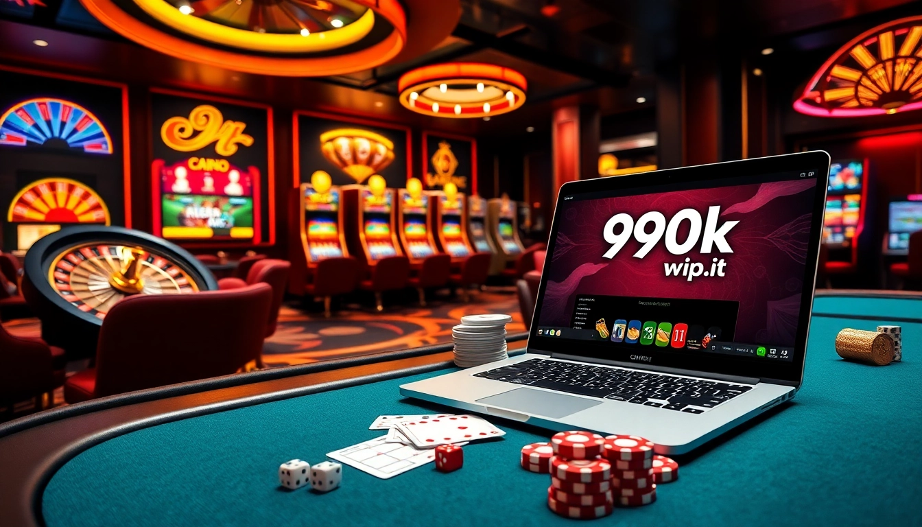 Experience the thrill of online gambling at 99okvip.it.com with immersive casino visuals.