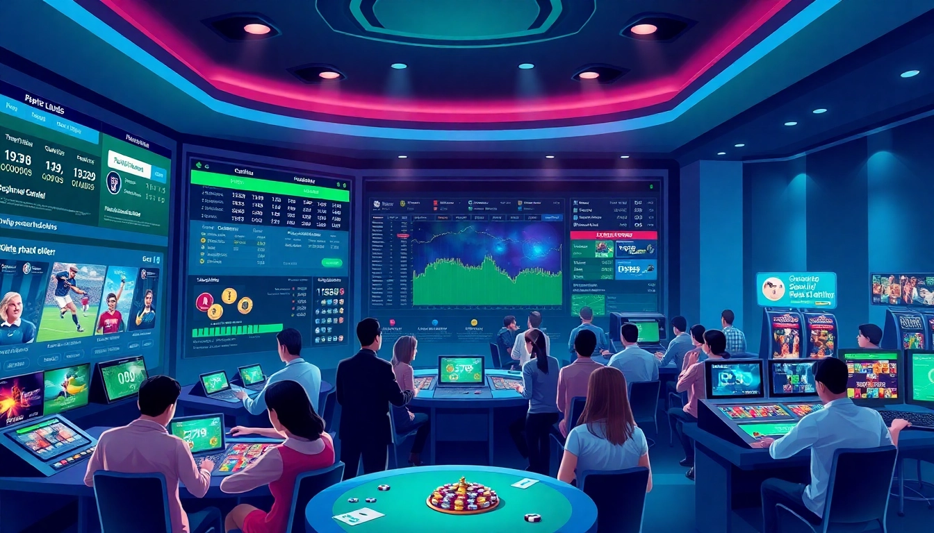 Engaging online gaming experience with PS99 showcasing sports betting and casino games