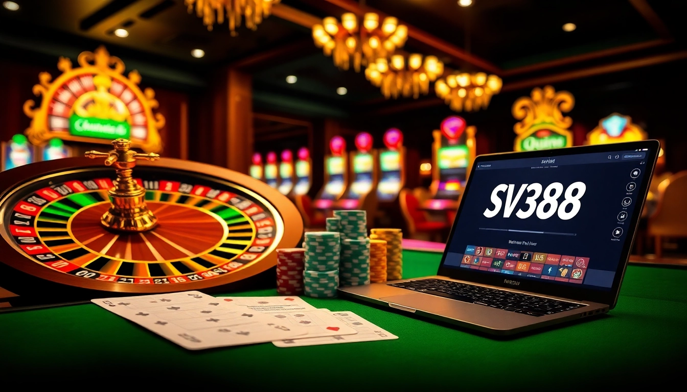 Experience high-stakes betting at https://sv388win.live with vibrant casino elements and excitement.