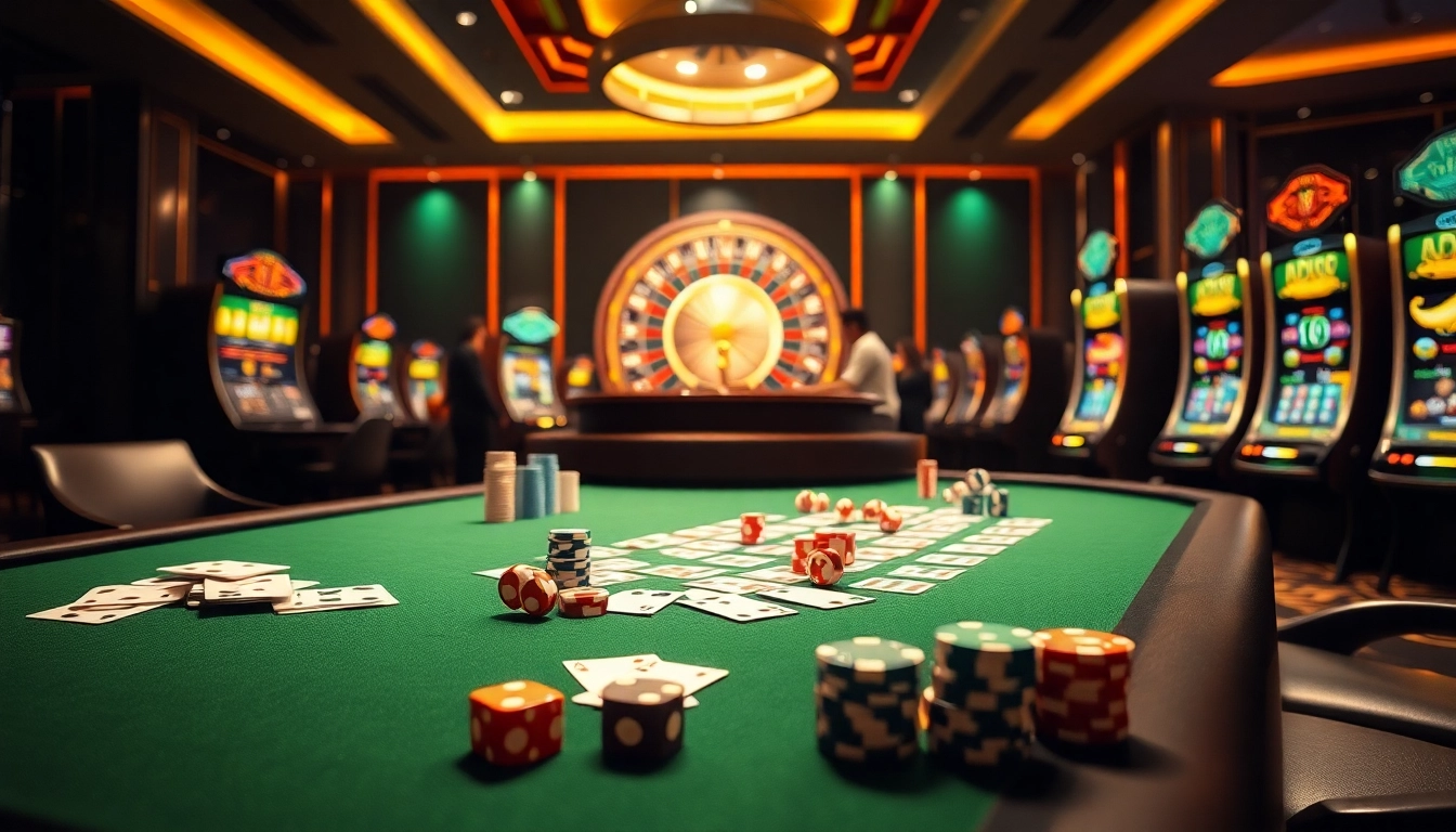OK365 offers an exciting casino experience with vibrant tables, thrilling games, and enthusiastic players.