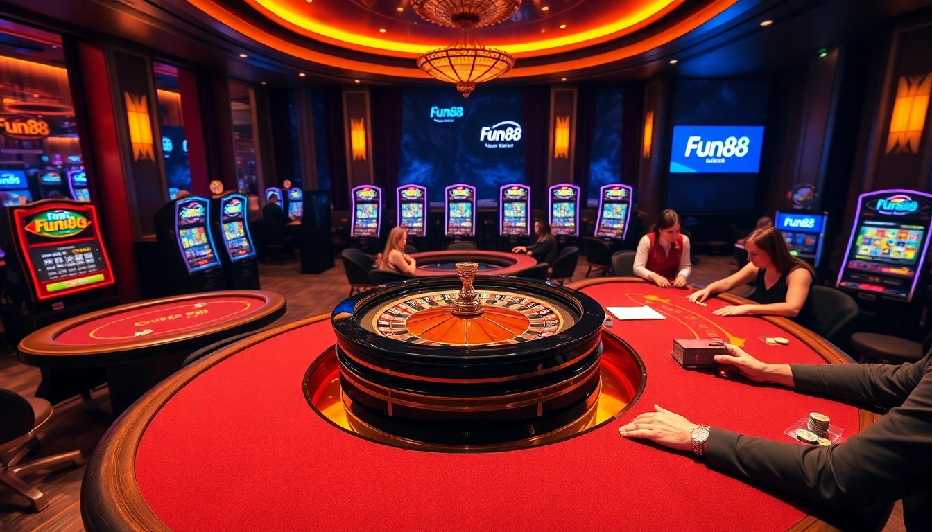 Experience excitement at Fun88 with vibrant casino games and luxurious atmosphere.