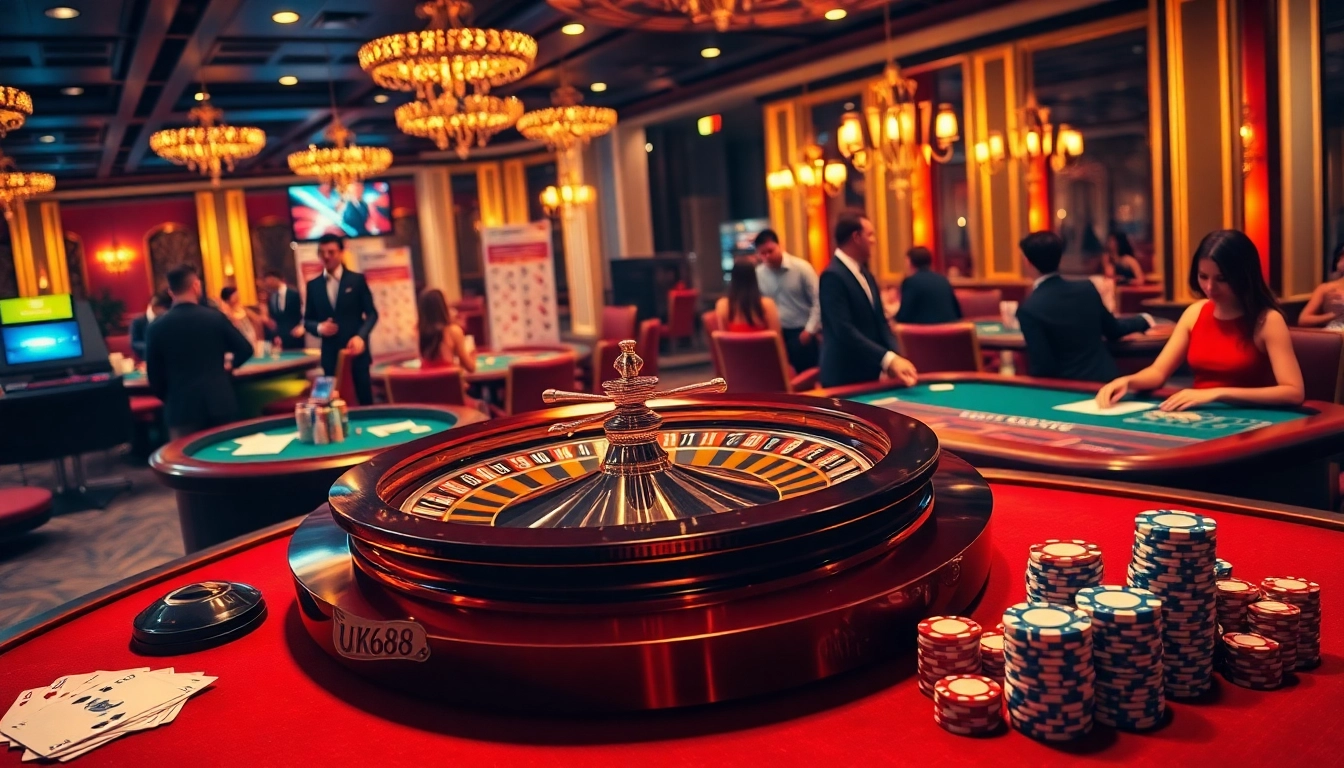 Experience the thrill at uk88 nhà cái uy tín with exciting casino games and vibrant betting activities.