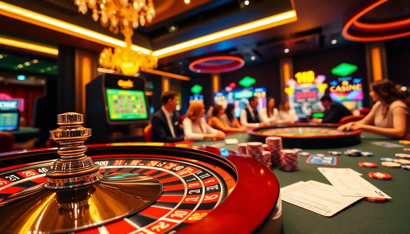 Experience the thrill of winning at https://zk88.club/ with a luxurious casino atmosphere featuring roulette and poker.