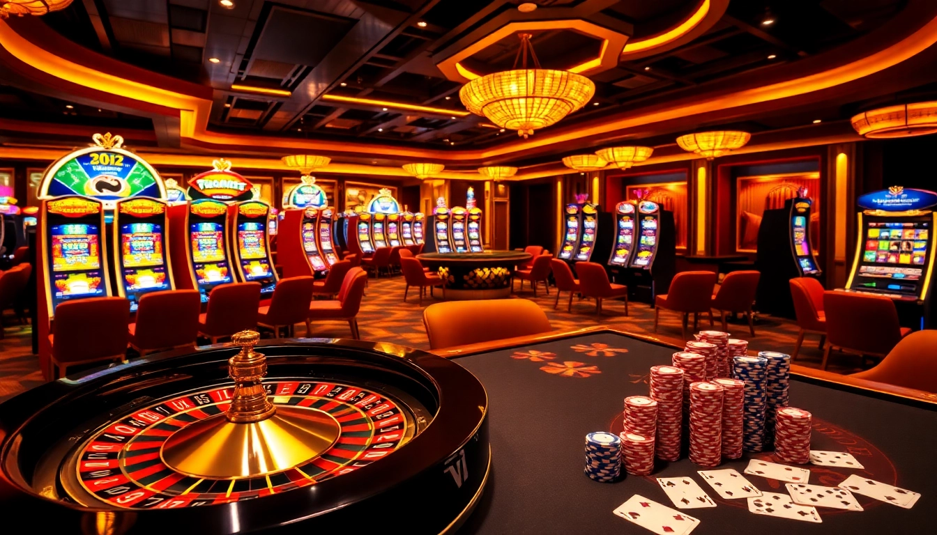 Experience the excitement of 888VND casino gaming with vibrant roulette and poker action.