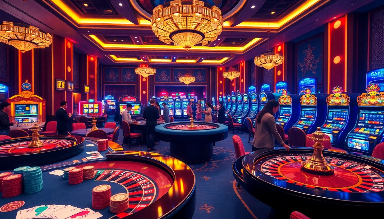 Experience the excitement of online betting with Nhà cái F168's vibrant casino interface featuring roulette and slots.
