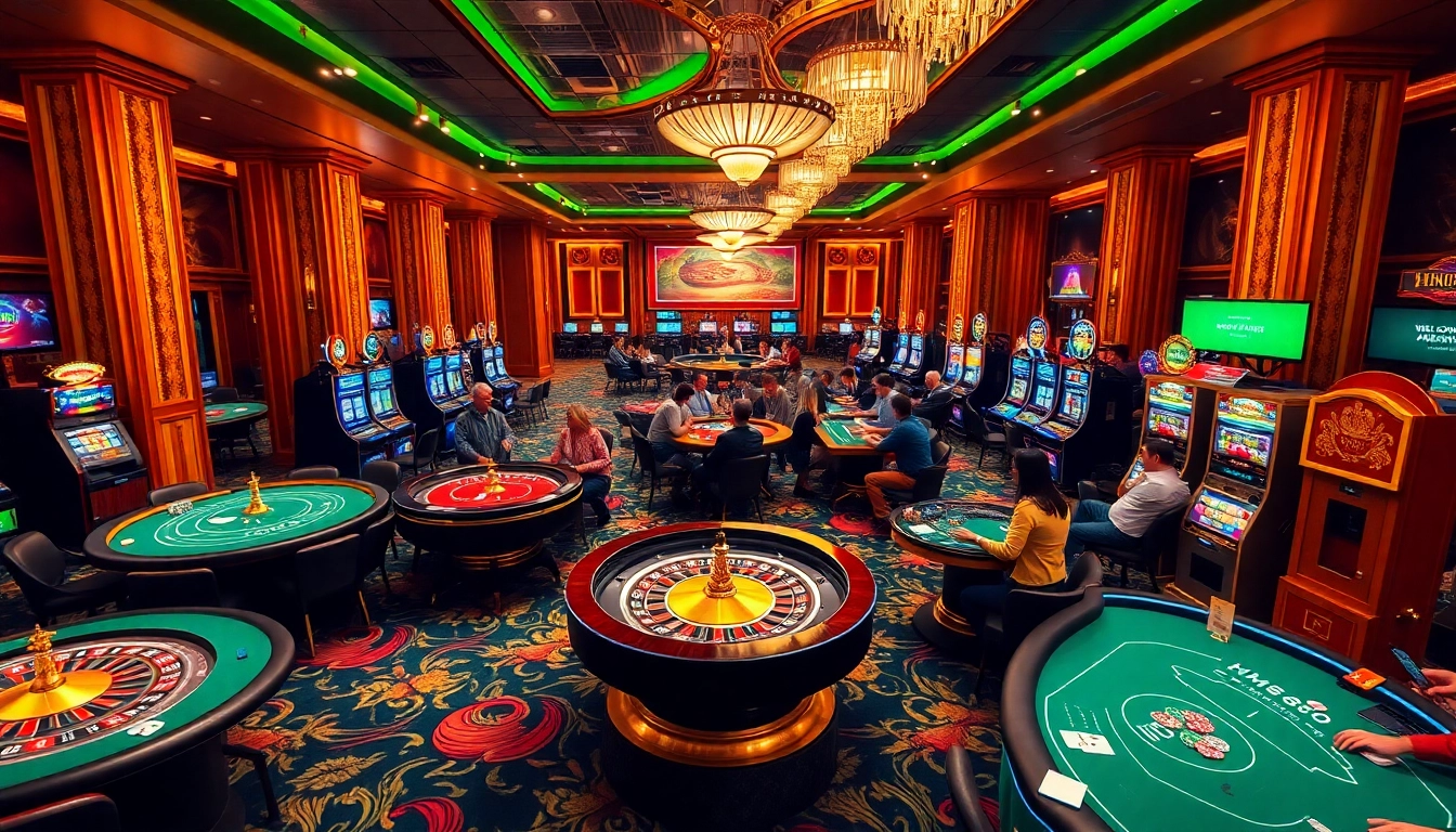 Experience the excitement at https://hm88.network/ with vibrant casino tables and thrilling gaming activities.