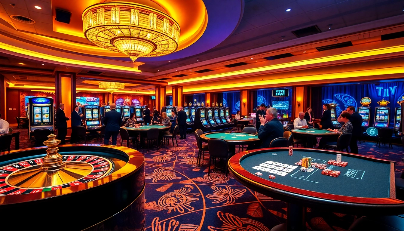 Exciting gameplay scene at https://78winbiz.com/ depicting roulette, poker, and thrilling casino action.